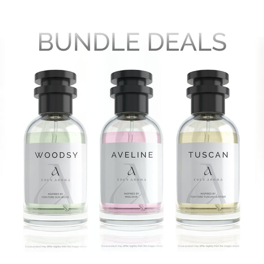 Versatility Bundle 50ML  | 3x Perfume with Free Delivery & 20% OFF